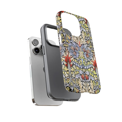 Stylish Phone Case - Floral Design, Tough Cases, Gift for Her, Phone Accessories, Trendy Tech, Unique Cell Phone Cover