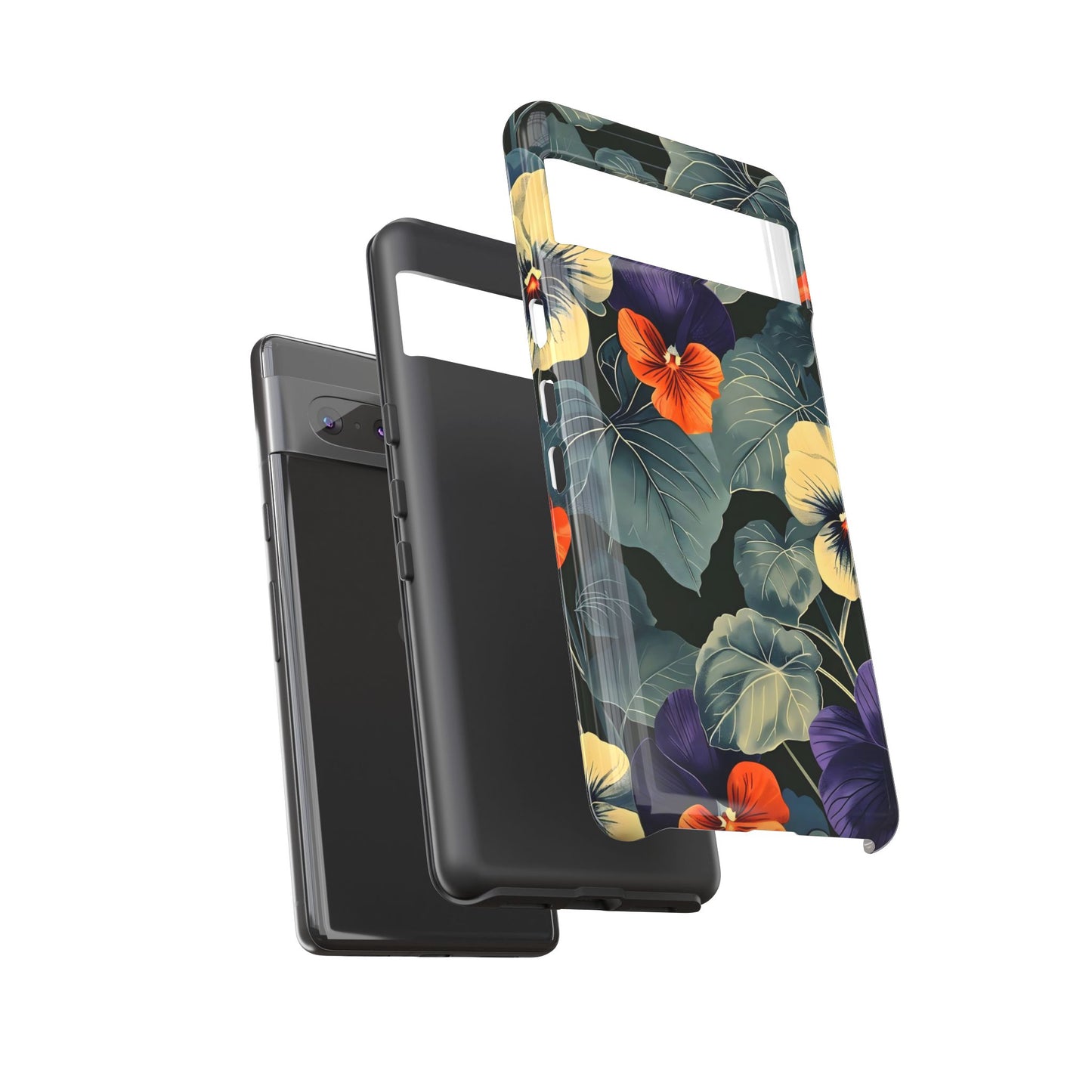 Tough Cases Floral iPhone Case, Tough Phone Cover, Stylish Floral Design, Gift for Her, Summer Vibe, Durable Protective Case