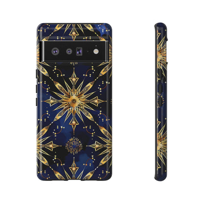 Tough Cases Phone Case with Celestial Design, Stylish Phone Cover, Unique Gift for Space Lovers, Durable Protection, Cosmic Art