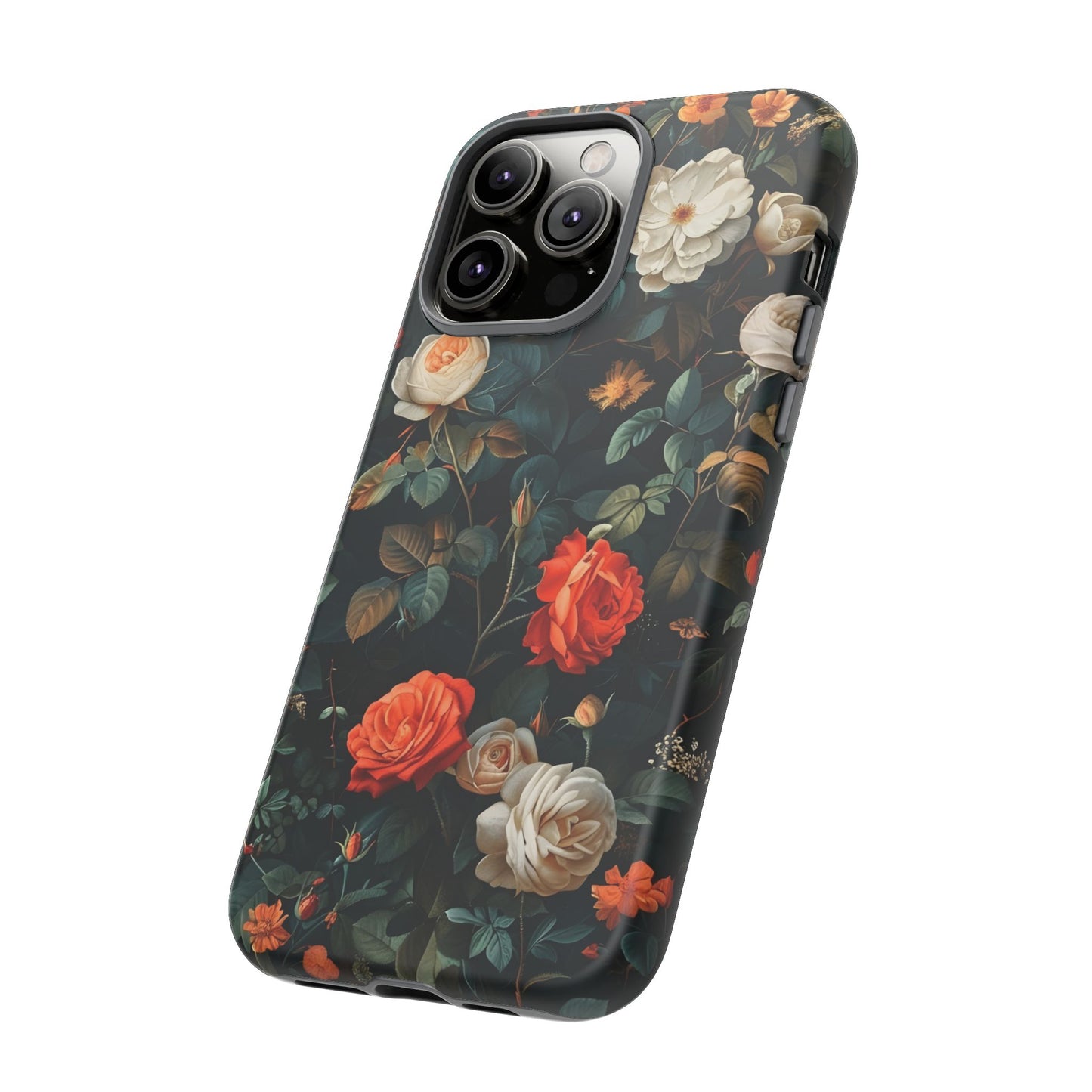 Floral Phone Case | Tough Cases with Elegant Design | Gift for Her, Mother's Day, Birthdays, Personalized, Trendy Tech Accessories