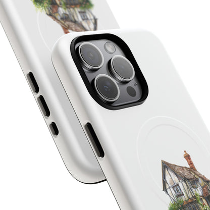 Charming Cottage Magnetic Phone Case | Tough & Durable iPhone Cover, Gift for Home Lovers, Personalized Phone Accessory