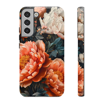 Floral Phone Case - Tough Cases, Durable Cover, Flower Design, Unique Gift, Phone Accessories
