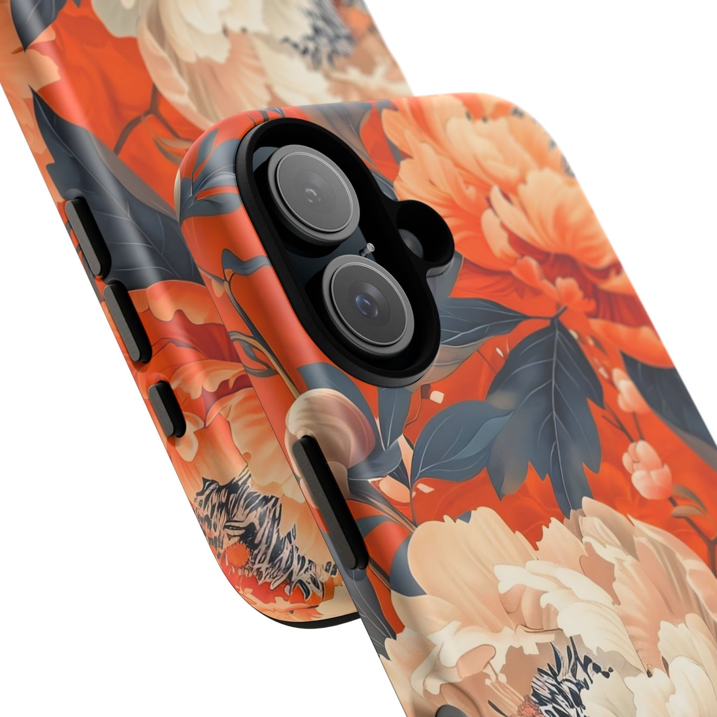 Floral Tough Case, Durable Floral Phone Case, Stylish Protection Case, Gift for Her, Spring Accessories, Mother’s Day Gift
