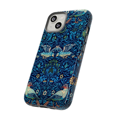 Elegant Bird Pattern Phone Case | Nature Lover Gift, Stylish Mobile Cover, Floral Design, Eco-Friendly, Unique Cell Phone Protector
