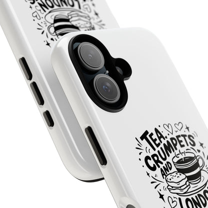 London Adventures Phone Case - Tea & Crumpets Design