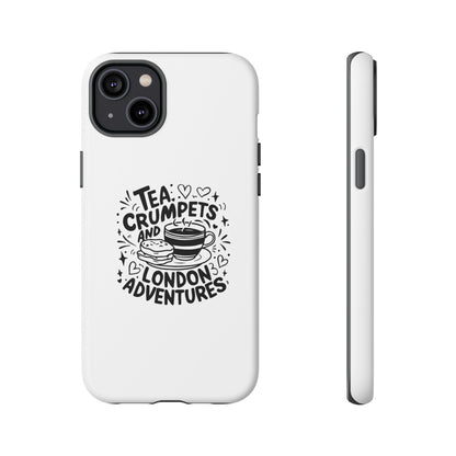 London Adventures Phone Case - Tea & Crumpets Design