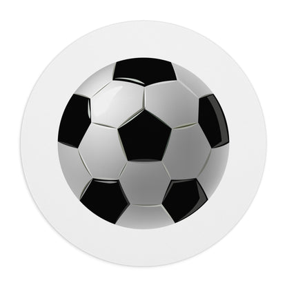 Soccer Ball Mouse Pad - Perfect for Gamers, Sports Fans, Office Decor, Gifts for Him, Graduation & Birthdays