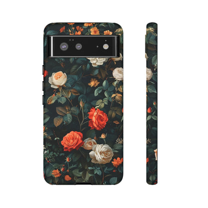 Floral Phone Case | Tough Cases with Elegant Design | Gift for Her, Mother's Day, Birthdays, Personalized, Trendy Tech Accessories