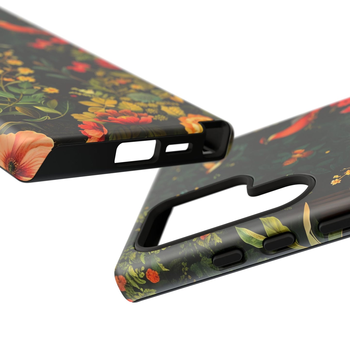 Floral Tough Phone Case, Nature-Inspired Design, Ideal for Garden Lovers, Gift for Birthdays, Christmas, Eco-Friendly Accessory