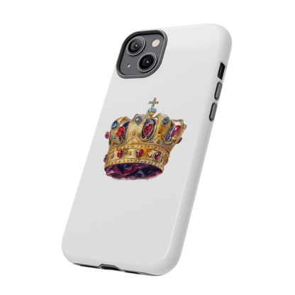 Royal Crown Phone Case | Tough Phone Cases, Stylish Accessories, Gift for Her, Birthday Present, Royalty Vibe