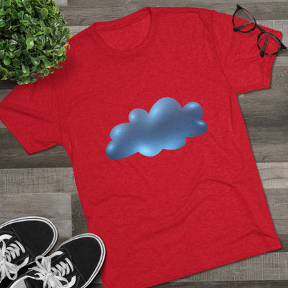 Serene Cloudscape - Dreamy Cloud Classy Unisex Tri-Blend Crew Tee