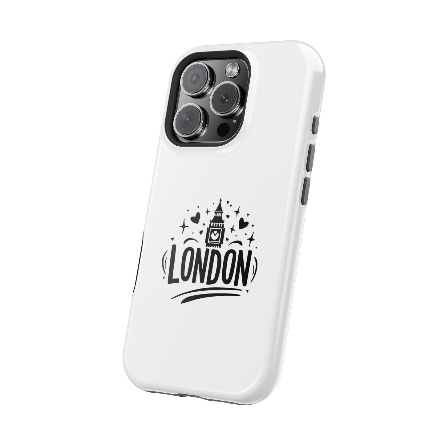 Stylish Magnetic Phone Case with London Design, Travel Gift, Unique Protection, Customizable Accessories, Phone Cover, Modern Tech