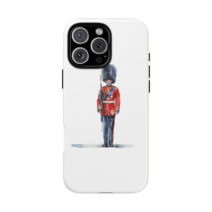 British Royal Guard Phone Case - Tough Cases, Unique Phone Cover, Gift for Her, Cute Accessory, British Soldier Design