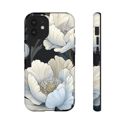 Floral Phone Case, Tough Cases for Women, Stylish Phone Cover, Floral Design Phone Protector, Nature Inspired Tech Accessories