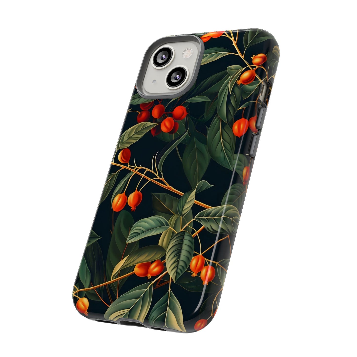Tough Cases, Floral Phone Case, Nature-Inspired Tech, Unique Gift, Phone Accessory, Botanical Design, Fall Vibes