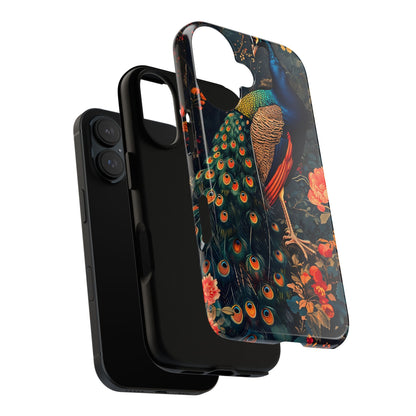 Peacock Phone Case - Artistic Floral Design, Tough Covers for iPhone, Stylish Mobile Accessories, Gift for Nature Lovers, Unique Cell [...]