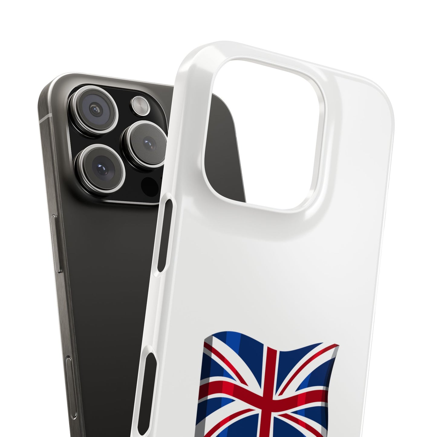 Union Jack Slim Phone Case - British Pride, Stylish Protection for Your Phone, Gift for Her, Travel Lover, Holiday Gift