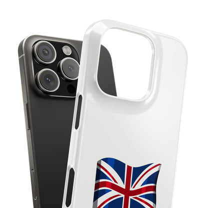 Union Jack Slim Phone Case - British Pride, Stylish Protection for Your Phone, Gift for Her, Travel Lover, Holiday Gift