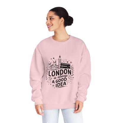 Unisex NuBlend® Crewneck Sweatshirt - London is always a good idea
