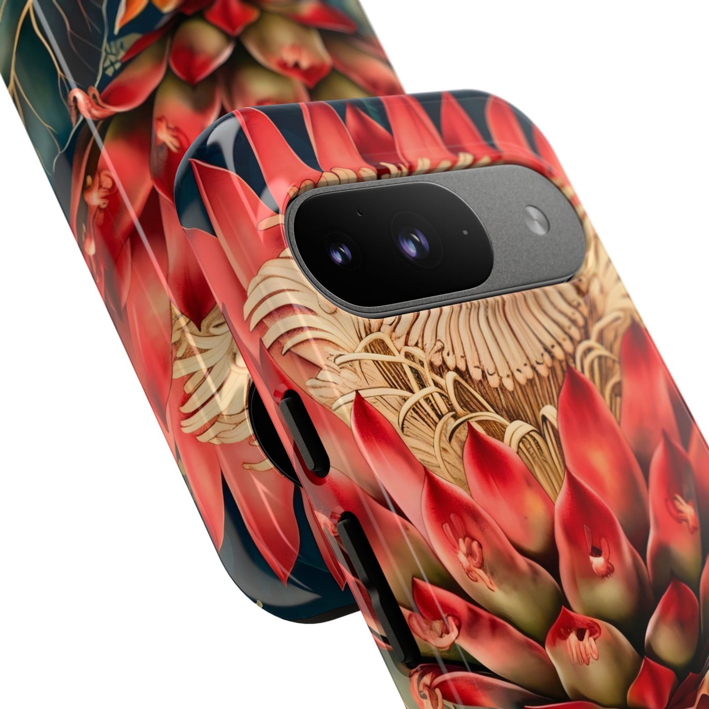 Tough Cases: Vibrant Floral Phone Case, Tough Phone Covers, Floral Art Cases, Nature Design Accessories, Gift for Nature Lovers