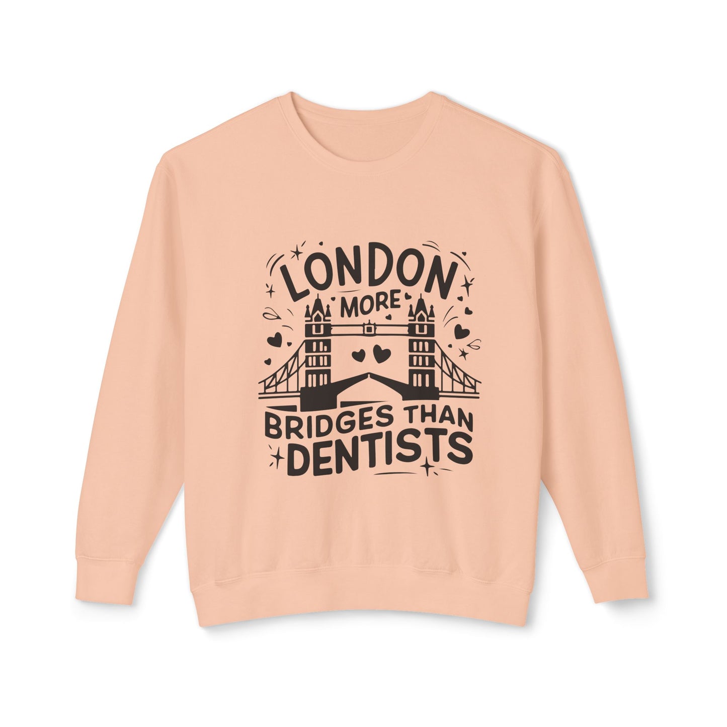 Unisex Lightweight Crewneck Sweatshirt - London is having more Bridges