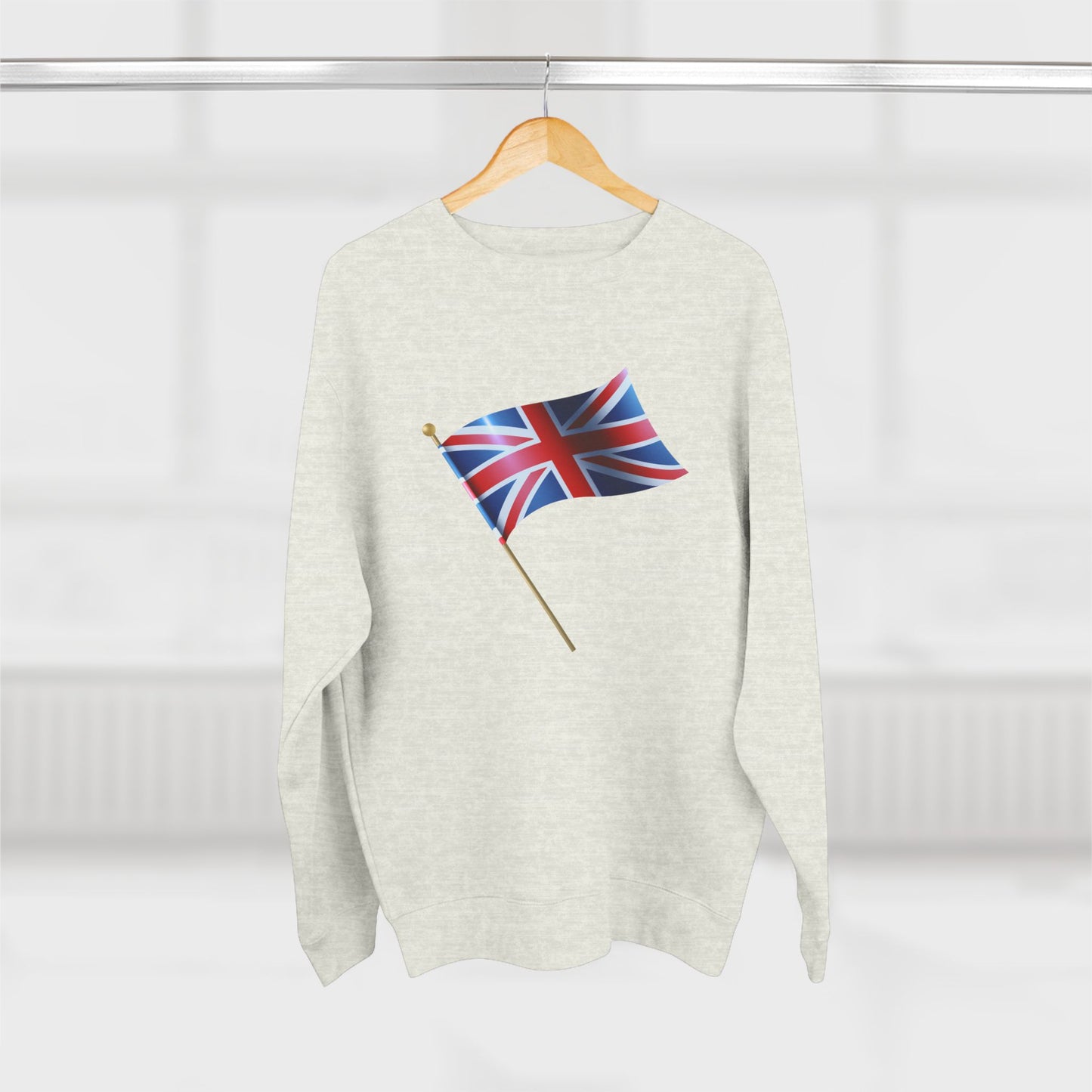 Unisex Crewneck Sweatshirt - Classic UK Flag