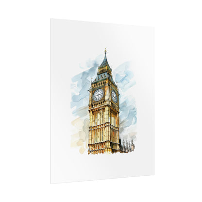 London Tower Rolled Posters