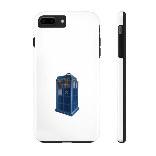 Doctor Who Tardis Phone Cases, Geeky Phone Protector, Unique Gifts for Whovians, Birthday, Holidays, Customizable Designs