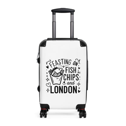 Fish Chips and London - Suitcase