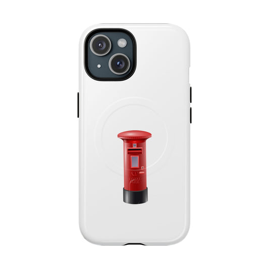 Tough Magnetic Phone Case with Vintage Post Box Design, Durable Protector, Unique Gift, Travel Lover's Accessory, Holiday Present, Red [...]