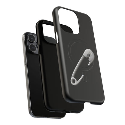 Tough Magnetic Phone Case featuring Safety Pin Design, Stylish Protector for iPhone, Unique Gifts for Friends, Trendy Mobile Cover, [...]