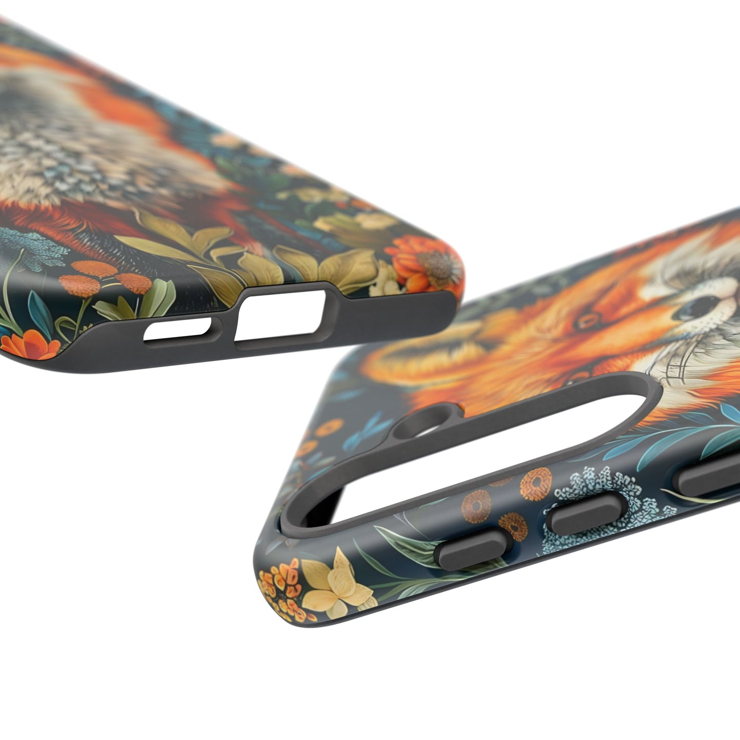 Vibrant Fox Phone Case, Tough Phone Cover, Unique Wildlife Accessory, Gift for Animal Lovers, Nature-Inspired Design