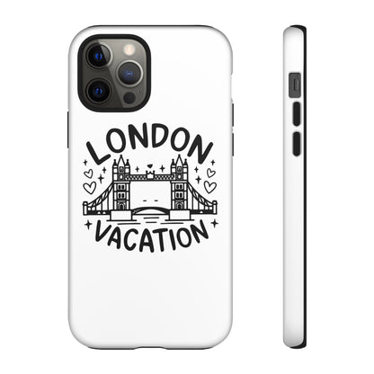 London Vacation Phone Case, Travel Accessories, Unique Gift, London Lover, Custom Phone Cover, Vacation Souvenir
