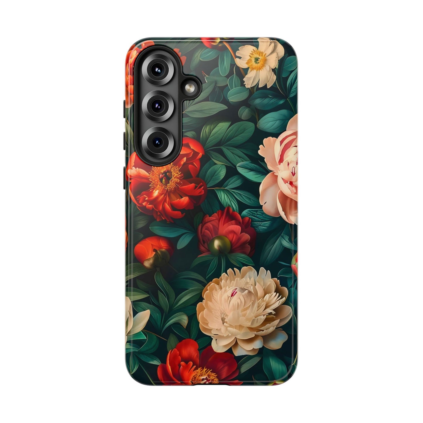 Floral Phone Case - Tough Cases, Vibrant Protection, Gift for Her, Cute Floral Design, Trendy Accessory, Perfect for Spring