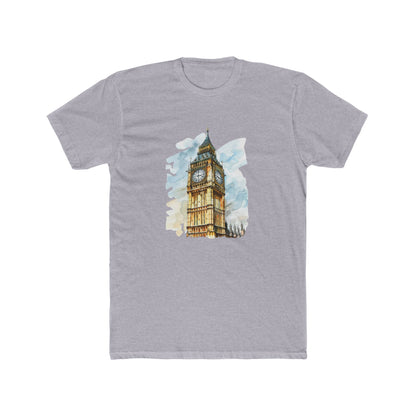 London Clock Tower - Iconic Big Ben and Timeless Soft Unisex Cotton Crew Tee