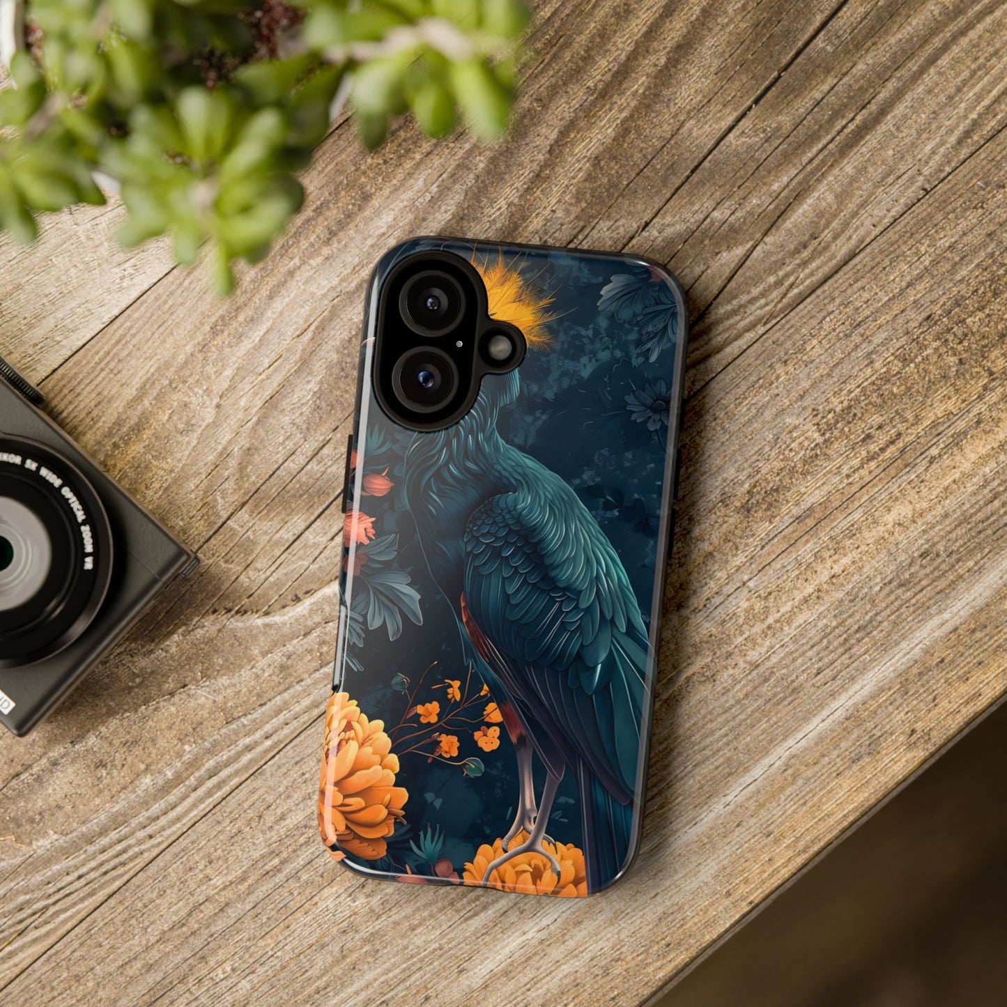 Tough Cases: Stylish Phone Case with Vibrant Parrot Design, Floral Phone Cover, Unique Gift for Bird Lovers, Trendy Tech Accessory, [...]