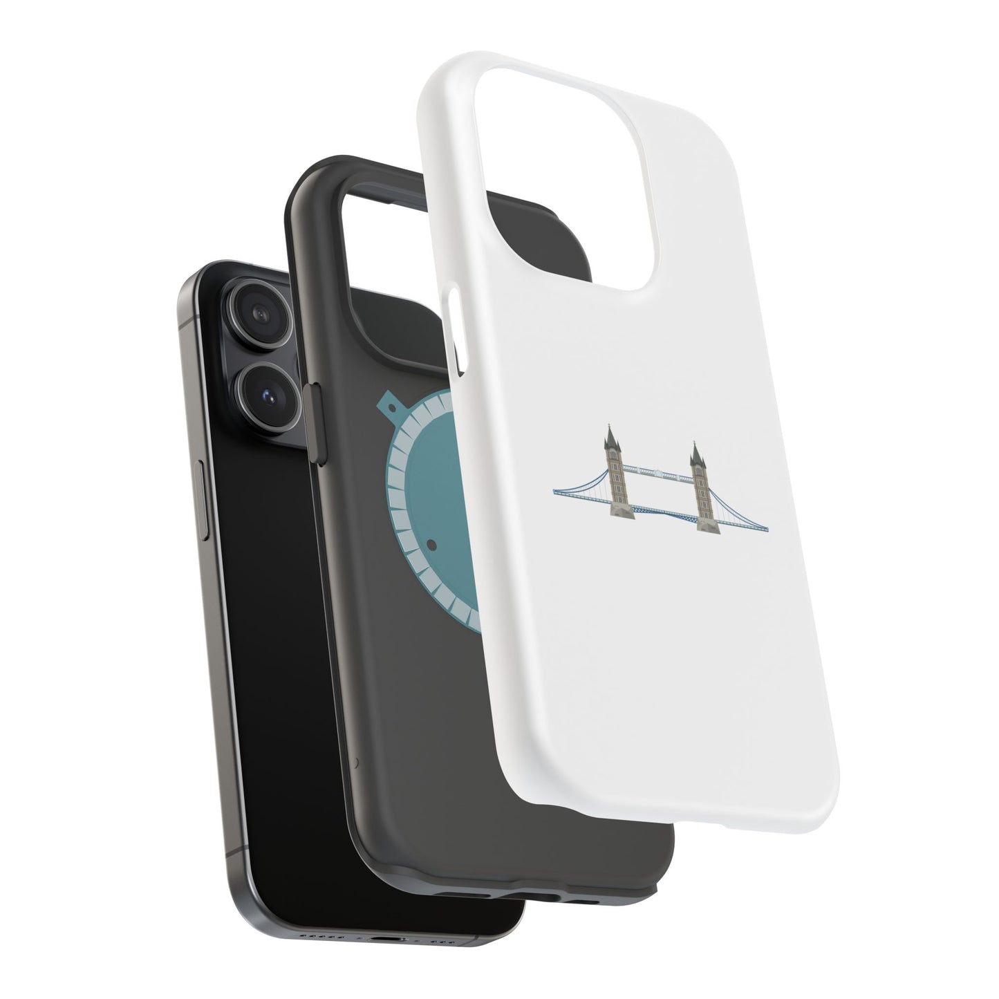 London Bridge Magnetic Tough Cases | Durable Phone Cases, Gift for Travelers, Unique Accessories, Custom Phone Case, Stylish Protection