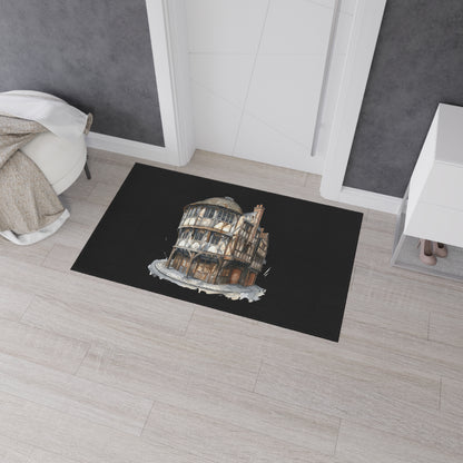 Artistic Heavy Duty Floor Mat - Stylish Entrance Rug, Durable Doormat, Unique Home Decor, Ideal for Entryways, Gifts for New Homeowners
