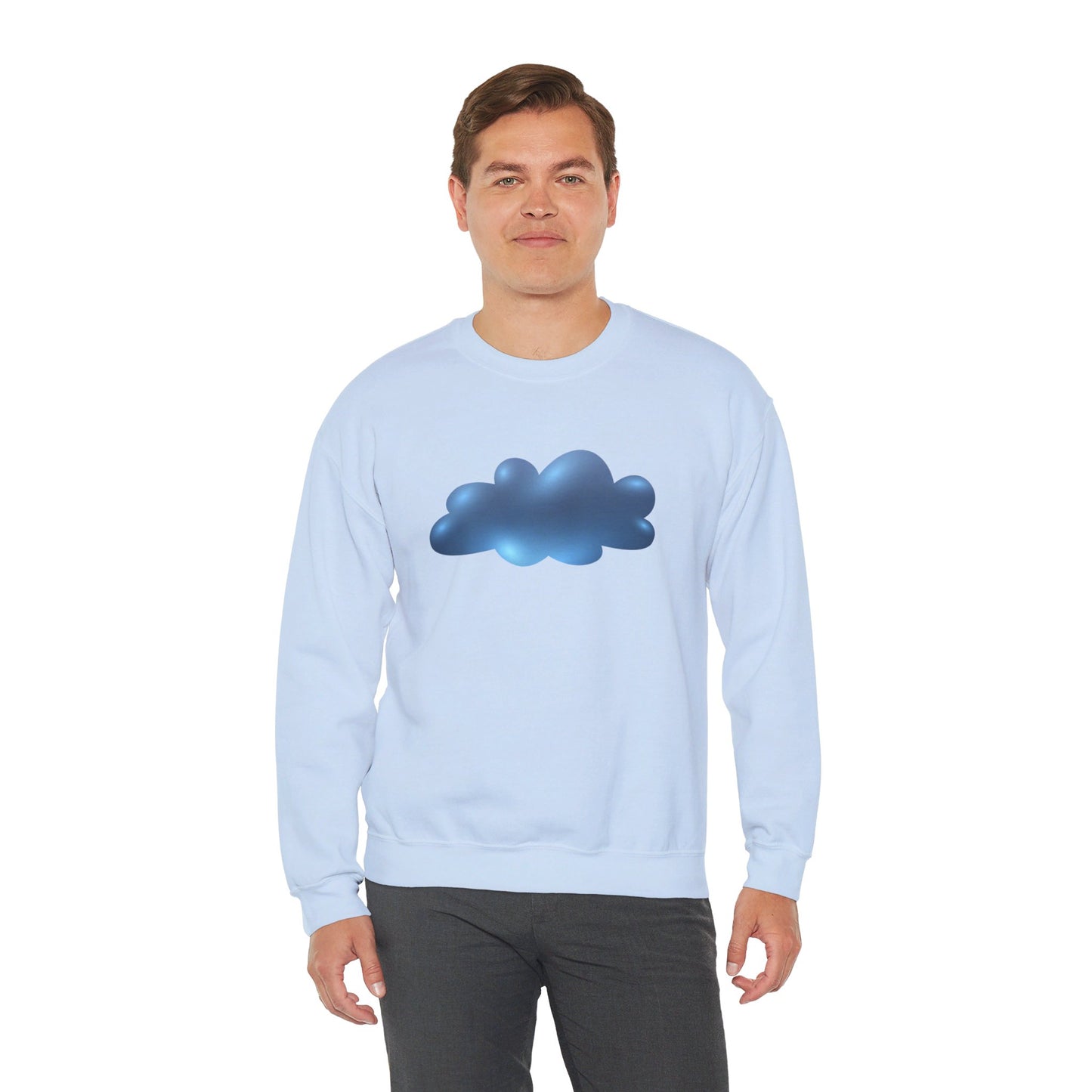 Unisex Heavy Blend™ Crewneck Sweatshirt Cozy - Serene Cloudscape