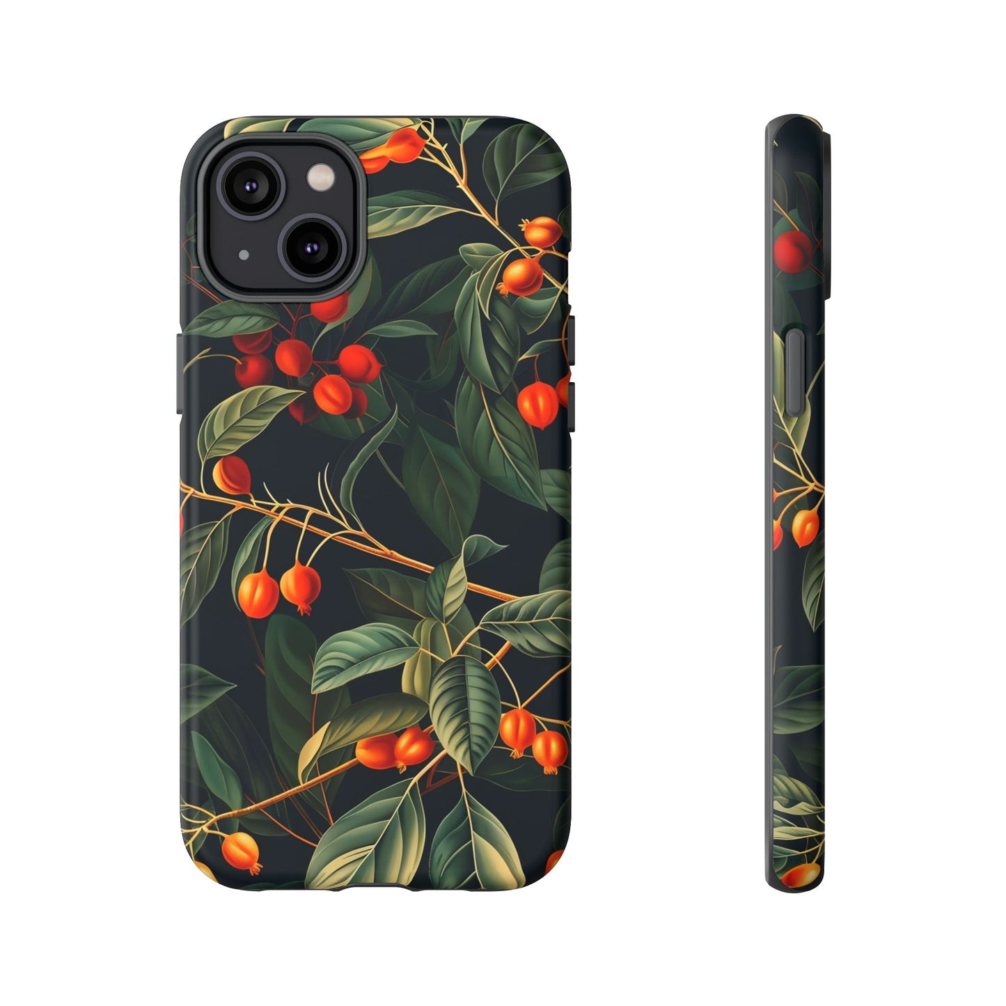 Tough Cases, Floral Phone Case, Nature-Inspired Tech, Unique Gift, Phone Accessory, Botanical Design, Fall Vibes