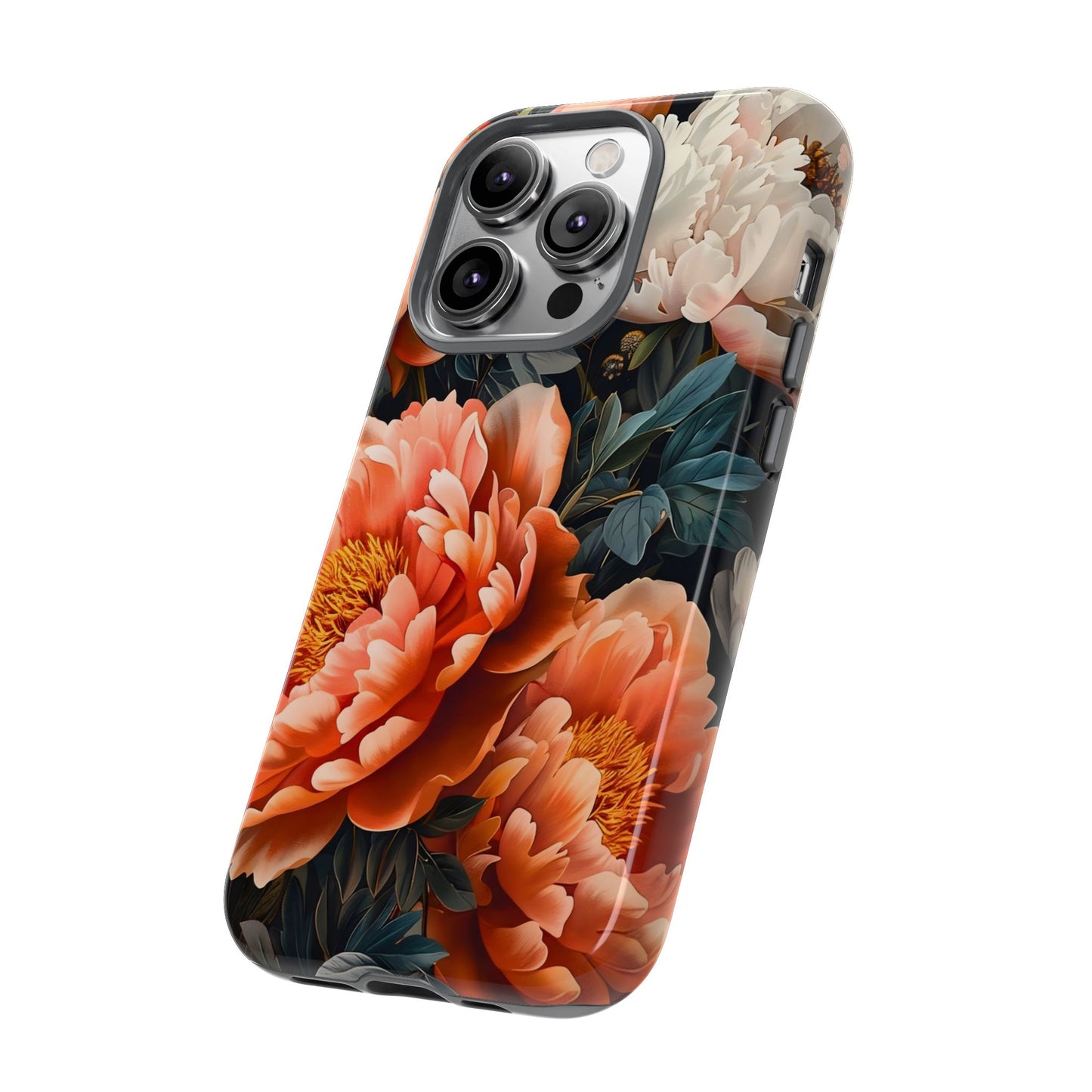 Floral Phone Case - Tough Cases, Durable Cover, Flower Design, Unique Gift, Phone Accessories