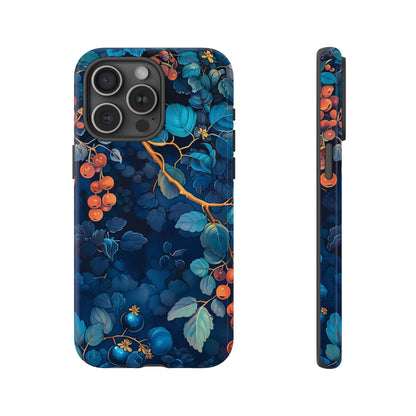 Artistic Phone Case with Floral Design, Tough Cases for iPhone, Nature-Inspired Accessory, Unique Gift for Her, Protective Cover