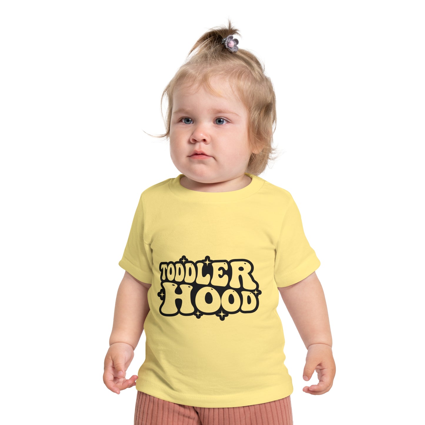 Toddler Hood Short Sleeve T-Shirt - Fun Playful Design for Kids