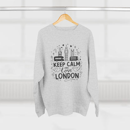 Unisex Crewneck Sweatshirt -  Keep calm and love London