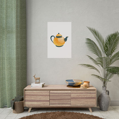 Vintage Tea Pot Rolled Posters