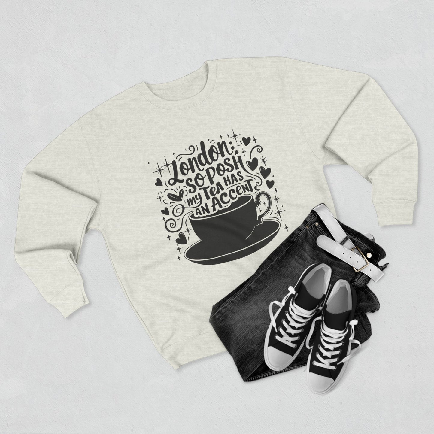 Unisex Crewneck Sweatshirt - London's Nostalgic Tea