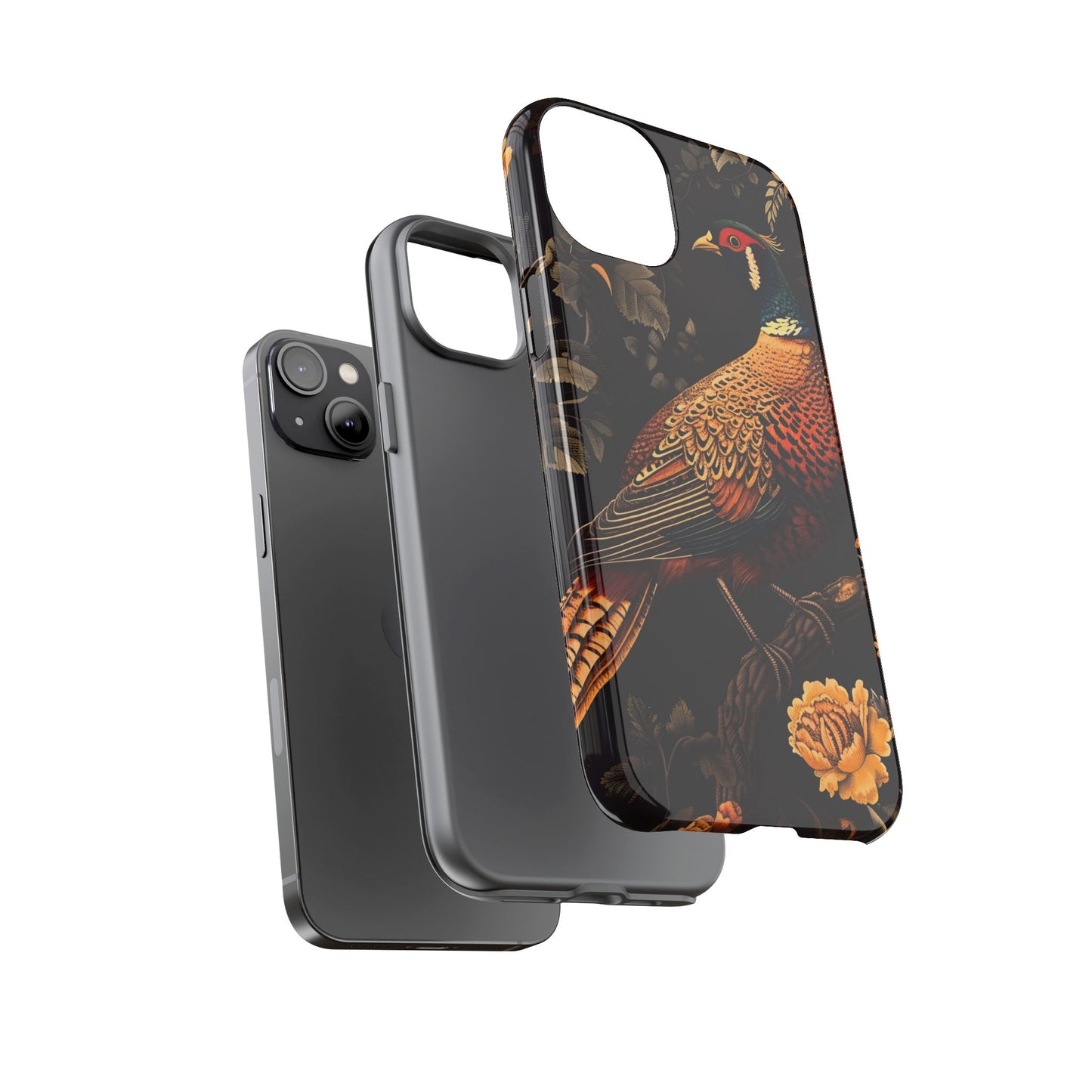 Elegant Bird Phone Case with Floral Design, Tough Phone Cover, Artistic Cell Phone Accessory, Unique Gift for Nature Lovers, Stylish [...]