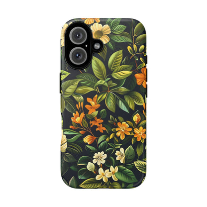 Floral Phone Case - Nature-Inspired Tough Cases for Everyday Use, Gift for Nature Lovers, Phone Protection, Unique Design