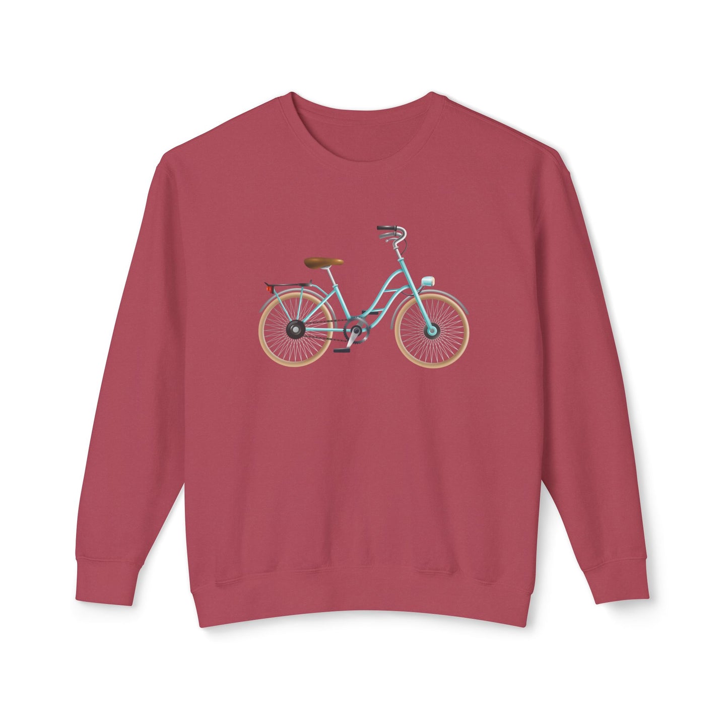 Unisex Lightweight Crewneck Sweatshirt - Classic Bicycle