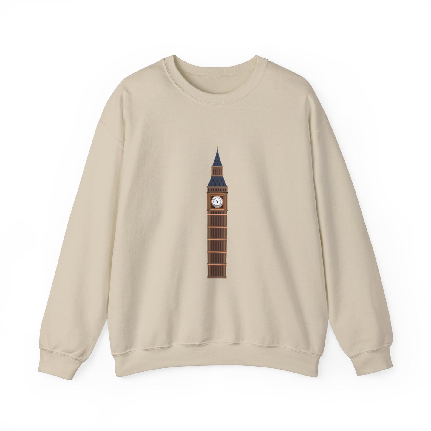 Unisex Heavy Blend™ Crewneck Sweatshirt Breathable - Big Ben Iconic British Tower
